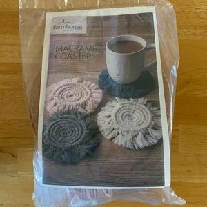 NWT Annie’s Craft kit macramé coaster kit